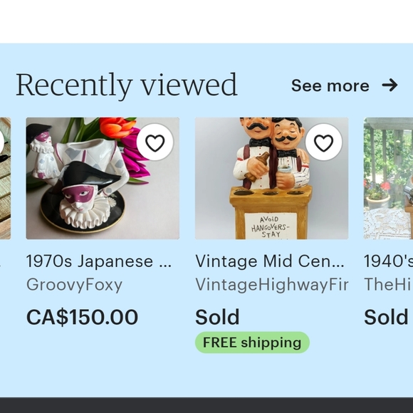 Vintage Mid Century 1960's ceramic bartender utensils caddy made by Mogi Nagoya - Picture 7 of 7